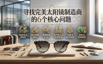寻找完美太阳镜制造商的6个核心问题